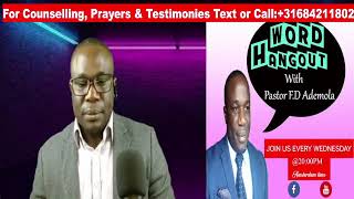 PASTOR FD ADEMOLA-YOUR TROUBLES ARE OVER.