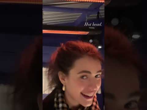 Margaret Qualley being a hot head. 🔥🔥🔥