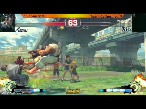 Team BCM vs Team Catherine - SSF4AE Teams - Vancouver Street Battle Vol.7