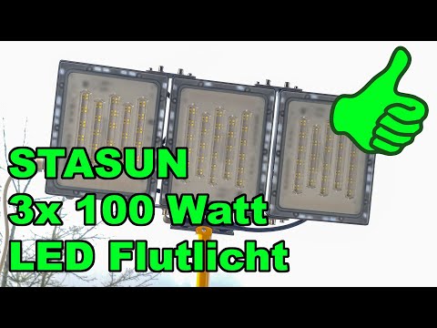 TEST - STASUN 300 Watt LED Floodlight #stasun