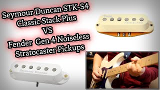 Video thumbnail for Seymour Duncan STK-S4 Classic Stack Plus VS Fender Gen 4 Noiseless Stratocaster Pickups by Nagata Beck
