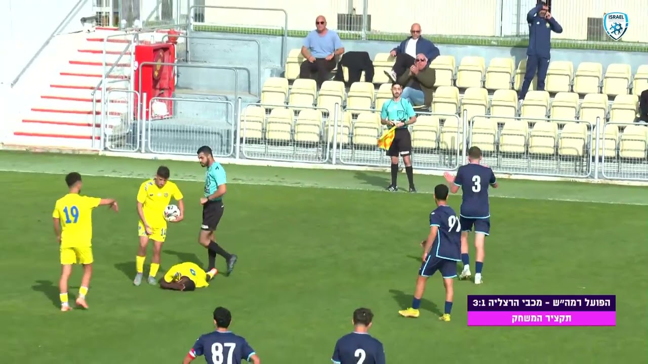 ליגת העל לנוער | מחזור 23 | הפועל ניר רמה"ש - מכבי הרצליה | תקציר המשחק