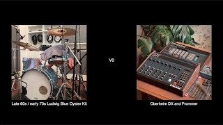 Video thumbnail for Vintage Ludwig vs Oberheim DX by GoldbabySamples