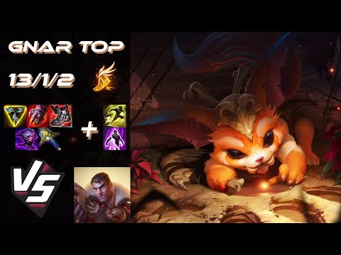 TOP Gnar vs Jayce - EU Challenger Patch 25.S3.1