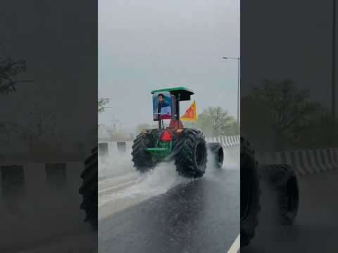 NISHU BHAI🥹 KE DOST 😎 SUKHCHAIN🔥 DESHWAL KA 4x4 JHONDEERE TRACTOR 🚜 #trending #viral #shorts
