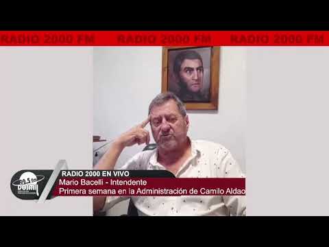 Mario Bacelli - Intendente Camilo Aldao - Entrevista en Municipalidad