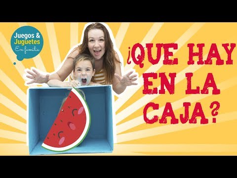 RETO ¿QUE HAY EN LA CAJA?  whats in the box CHALLENGE // Juegos y Juguetes