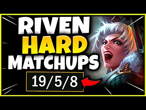 RIVEN MAINS! HOW TO 100% BEAT ALL RANGED MATCHUPS! (HOW TO WIN) - S12 Riven TOP Gameplay!