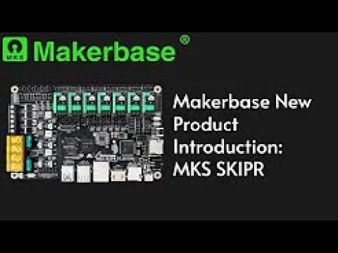 Makerbase new product MKS SKIPR runs Klipper & KlipperScreen for Voron VS Raspberry Pi