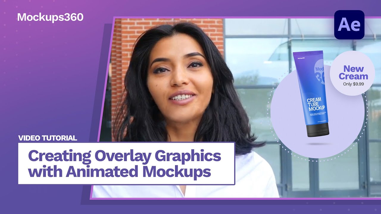 After Effects Tutorial - Creating Overlay Graphics with Animated Mockups