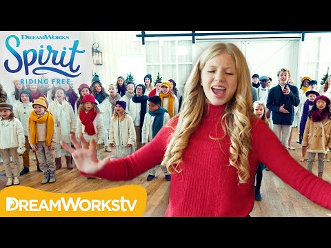 "Christmas Wish" - Performed by One Voice Children's Choir ft. Lyza Bull | SPIRIT RIDING FREE
