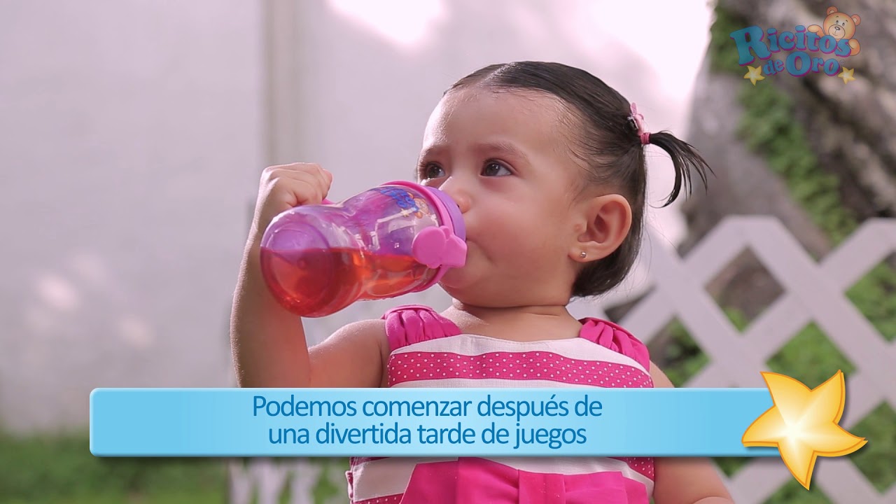 Transición a un vaso entrenador con Ricitos de Oro Accesorios.