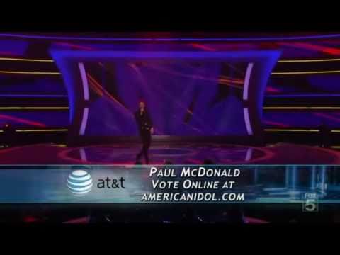 American Idol 10 - Paul McDonald [Maggie May] - Top 12 Guys Perform