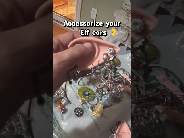 Vídeo relacionado con Piercing gótico elfo oreja de elfo, aretes de hada elfo, punk, celta, para mujeres, niña, adolescente, joyería de Halloween Cosplay accesorio de disfraz, Metal, Metal