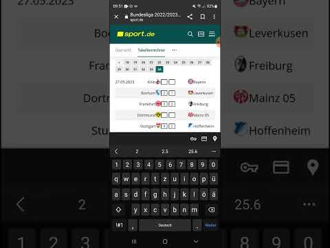 Meine Tipps zum 34 Spieltag der 1 Bundesliga 2022/2023 27.5.2023
