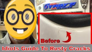 An Idiots Rusty Crack Repair How To (or NOT to) on my Ram Rebel