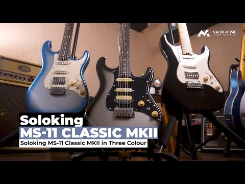 Electric Guitar Soloking MS-11 Classic MKII With Rosewood Fb In Sonic Blue image 12