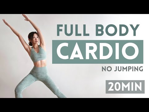 20 min Full Body Fat Burning Cardio (No Jumping) ~ Emi
