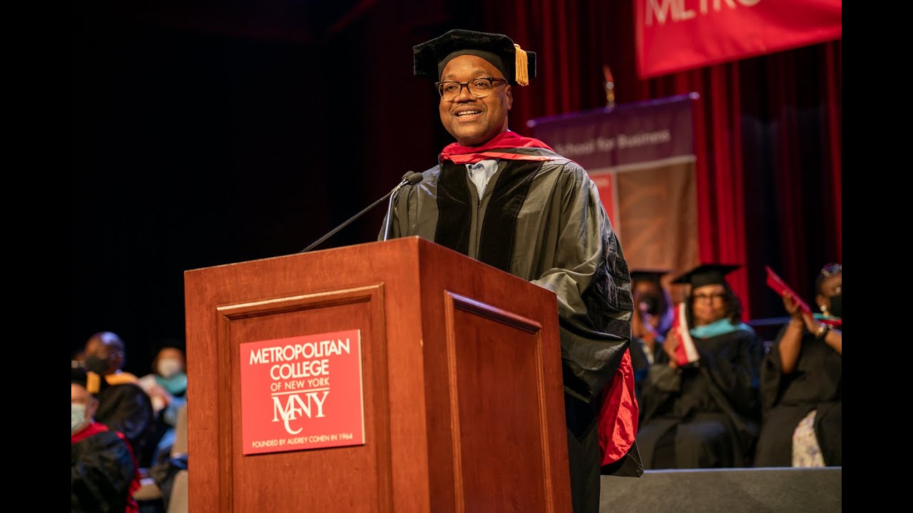 Gary P. Jenkins, MPA’06 Honored For Mission Purpose In Public Service at MCNY 45th Commencement 2022
