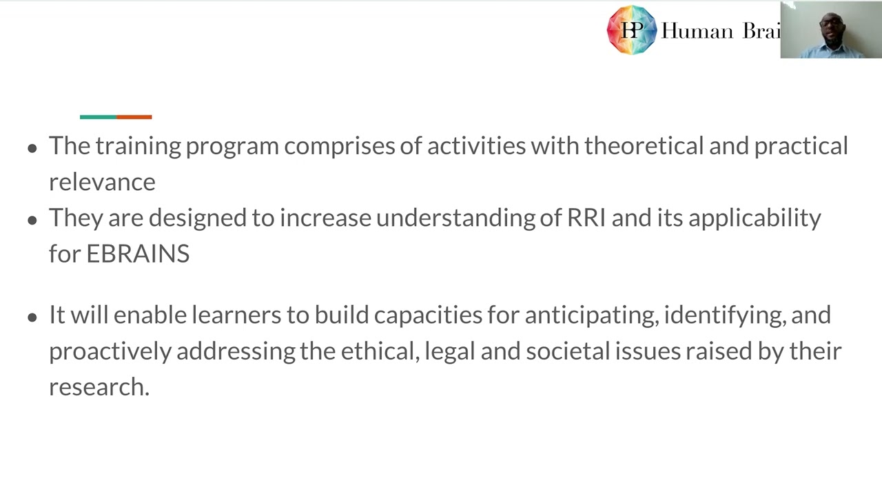 Human Brain Project’s Capacity Development Plan & Other RRI Resources
