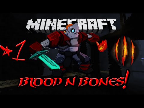Minecraft FTB Blood N Bones: Episode 1 Nowhere Is Safe! (Minecraft FTB Modpack)
