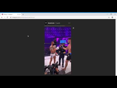 INSTAGRAMOWE FILMY - famemmatv (FAME MMA) - Relacja z gali FAME MMA UK 1