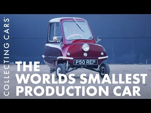 Peel P50 - A Car SO Tiny It Is Listed In The Guinness Book Of World Records