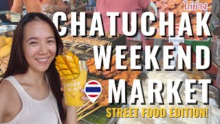 🇹🇭 Bangkok Vlog l Chatuchak Weekend Market - Eating Street Food l The WORLD'S LARGEST weekend market