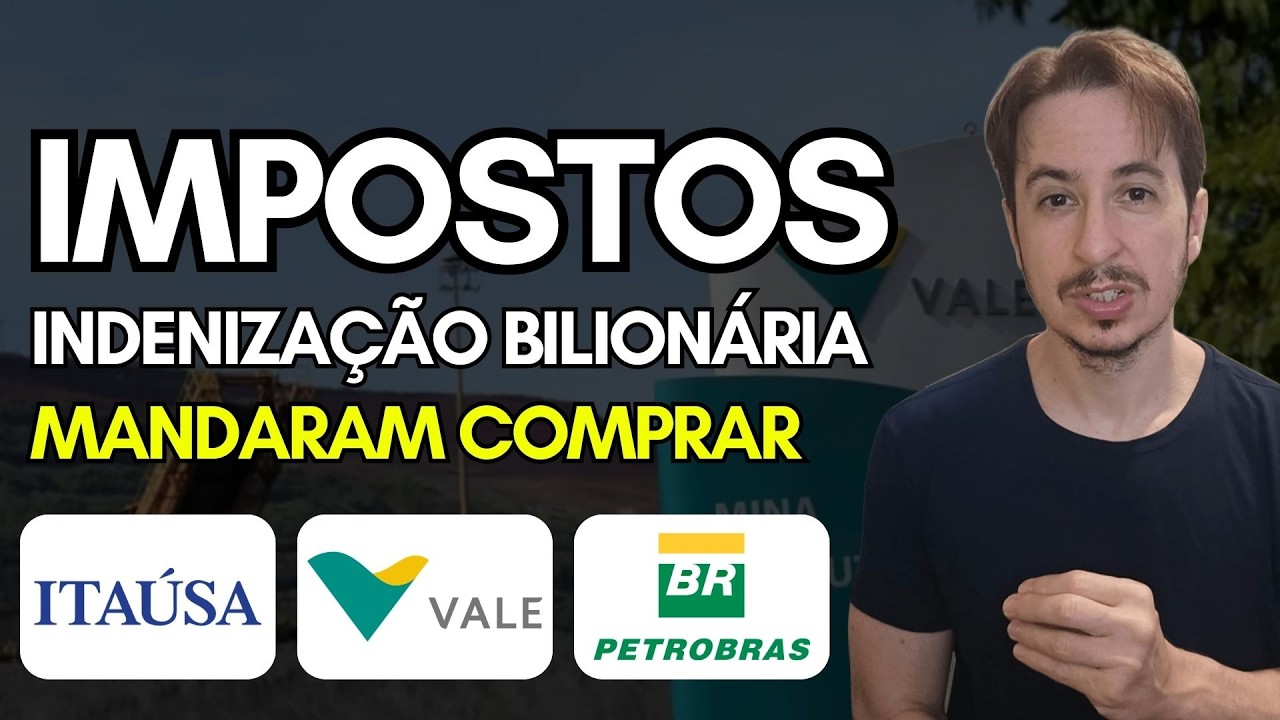 Nínguém viu isso? Itausa (itsa4), Vale (vale3) e Petrobras (petr4) Indenizações e Mandaram Comprar