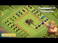 Townhall 17 Formation Vs Level 1 Troops Clash Of Clans