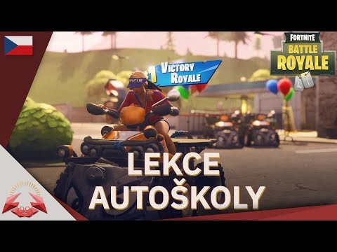 Lekce Autoškoly w/ Trapeh - Fortnite Battle Royale CZ
