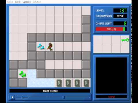 CCLP1 level 137 solution - 179 seconds