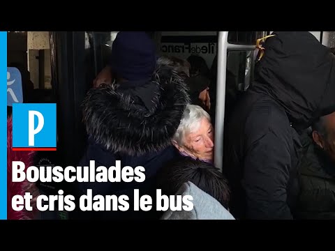 Grève : des bousculades et des cris suite au blocage des dépôts de bus