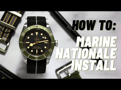HOW TO: MARINE NATIONALE STRAP INSTALL - TUTORIAL