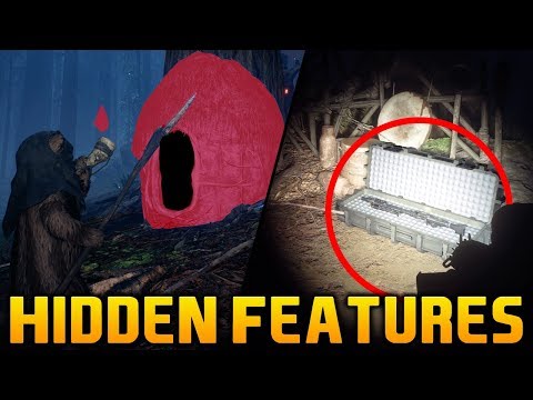 SECRETS & EASTER EGGS IN EWOK HUNT: Star Wars Battlefront 2 Ewok Hunt Easter Eggs & Secrets