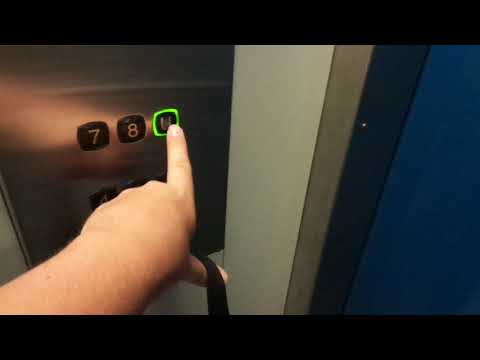 Amazing! 2x 1988 KONE M Traction Elevators With Chimes@Auroranlinna B, Western Pasila, Helsinki, FIN