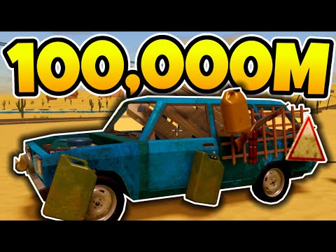 I Tried Reaching 100,000M In A Desrt