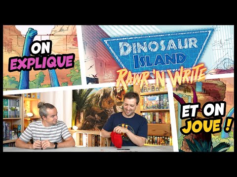 Vidéo Dinosaur Island: Rawr' N Write