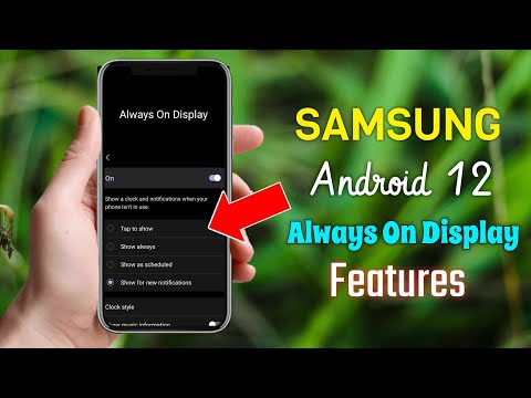 Always On Display Features | Samsung New Features AODs