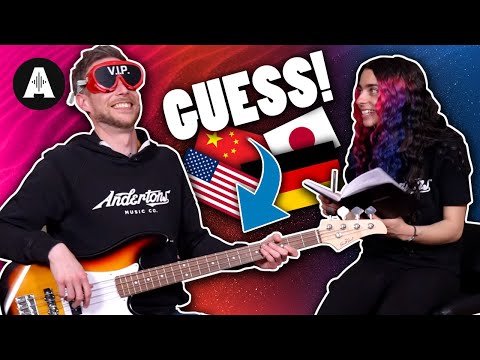 Where Was The Bass Made? A Blindfold Challenge!