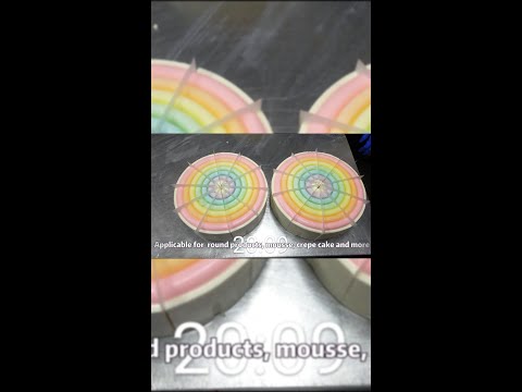 cake divider inserts ultrasonic cake cutting with cake paper inserting