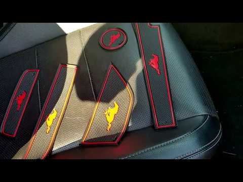 Cool Interior Accessory for Ford Mustang - Non-slip Interior Silicon Mats