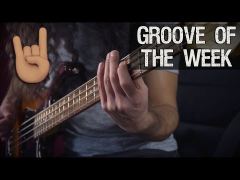 Hard Rock Bass Riff #1 | Groove of The Week