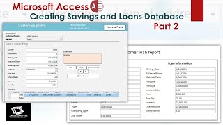 How to create a Loan Tracking system in MS Access | Part 2