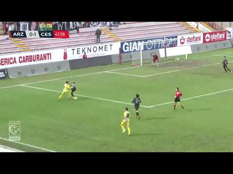 CALCIO: Franco usa la testa, il Cesena supera l'Arzignano Valchiampo 0-1 | VIDEO