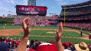 trout homer 4/8 angeles stadium トラウト ホームラン 大谷を援護