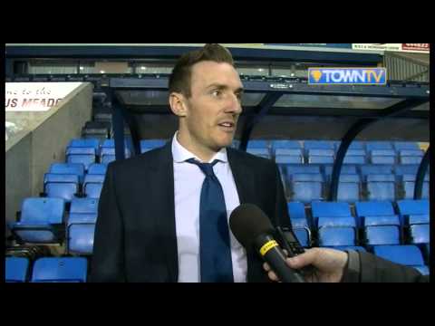 Liam Lawrence post AFC Wimbledon home 14/15 - Town TV