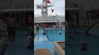 Adult only Pool on Royal Princess Cruise #royalprincesscruise #cruiseadultpool