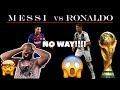 American Noob Reacts To Messi vs Ronaldo - The Best GOAT Comparison