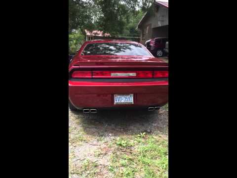 Borla S-type exhaust installed on 2014 Dodge Challenger